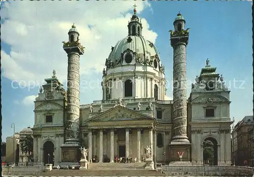 Wien Karlskirche Kat. Wien