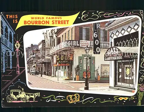 New Orleans Louisiana Bourbon Street / New Orleans /