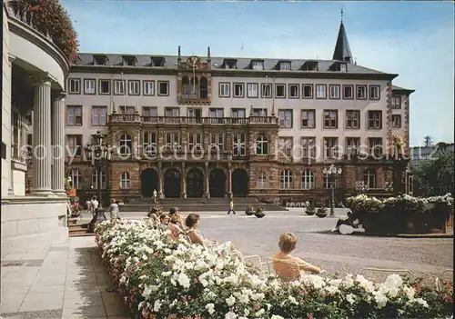Wiesbaden Rathausplatz Kat. Wiesbaden