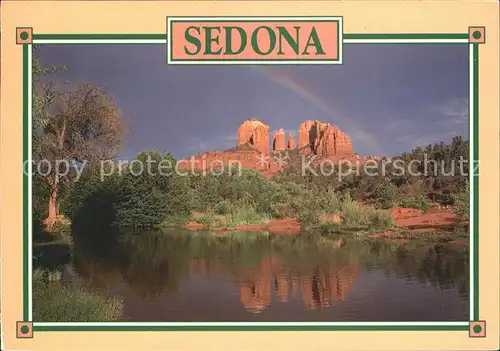 Sedona Arizona Regenbogen Cathedral Rock Kat. Sedona
