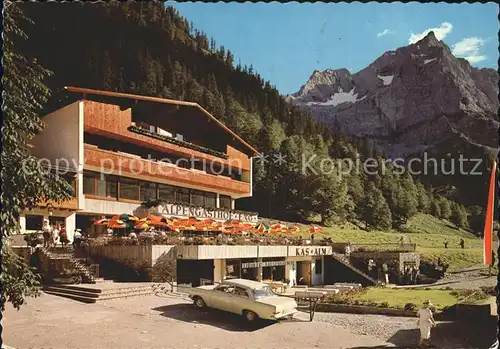 Hinterriss Tirol Alpengasthof Eng Grosser Ahornboden Karwendel Kat. Vomp