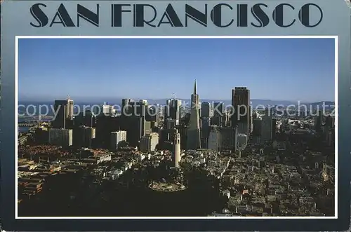 San Francisco California Tower San Francisco Stadtansicht / San Francisco /