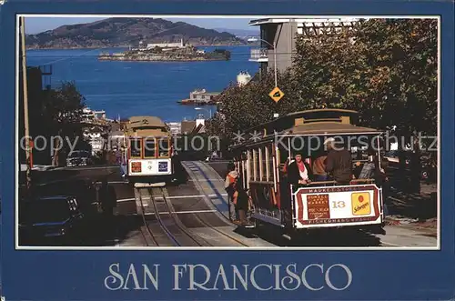San Francisco California Hyde Street Alcatraz / San Francisco /