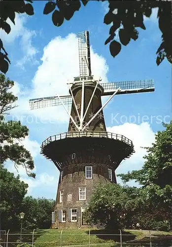 Leiden Windmuehle de Falk Kornmuehle Kat. Leiden