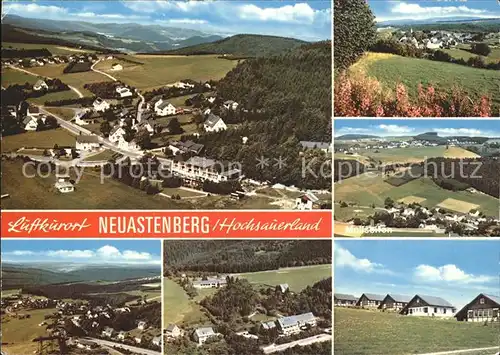 Neuastenberg Fliegeraufnahme  Kat. Winterberg