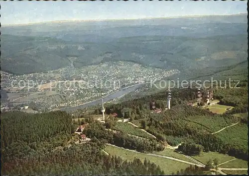 Heidelberg Neckar Fliegeraufnahme Koenigstuhl Kat. Heidelberg