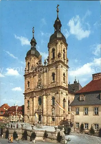 Goessweinstein Basilika von Balthasar Neumann  Kat. Goessweinstein