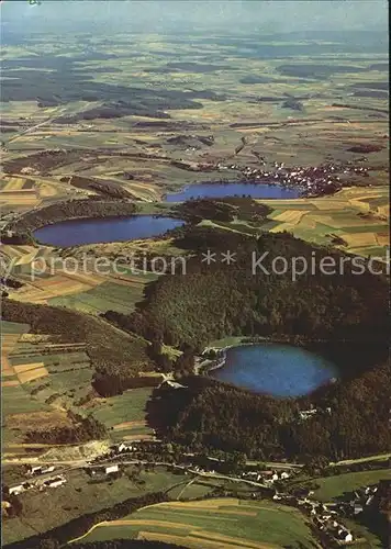 Daun Eifel Fliegeraufnahme Vulkaneifel Kat. Daun