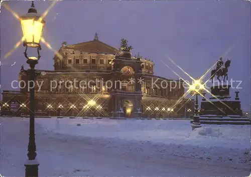 Dresden Semperoper Kat. Dresden Elbe