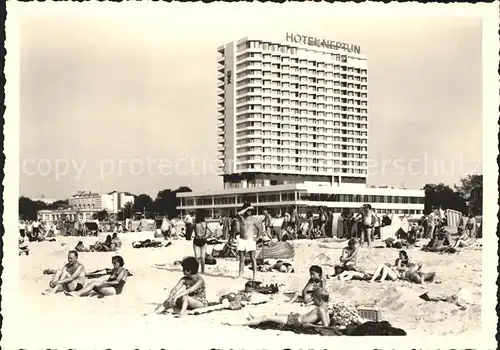 Warnemuende Ostseebad Hotel Neptun Strand Kat. Rostock