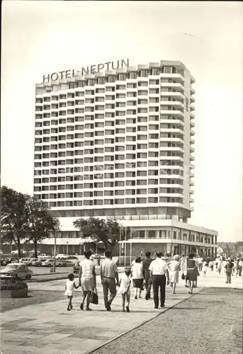 Warnemuende Ostseebad Hotel NeptunPromenade   Kat. Rostock