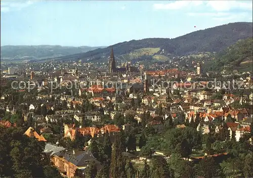 Freiburg Breisgau Gesamtansicht Kat. Freiburg im Breisgau