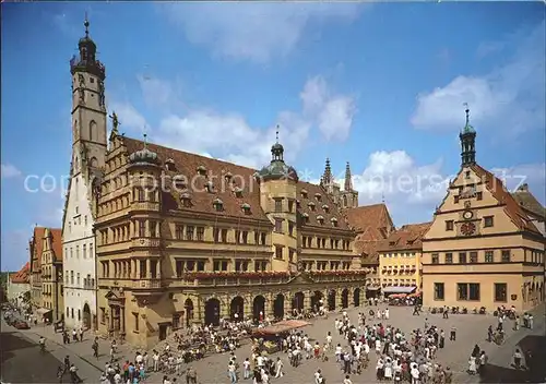 Rothenburg Tauber Rathaus Ratsherrentrinkstube Kat. Rothenburg ob der Tauber