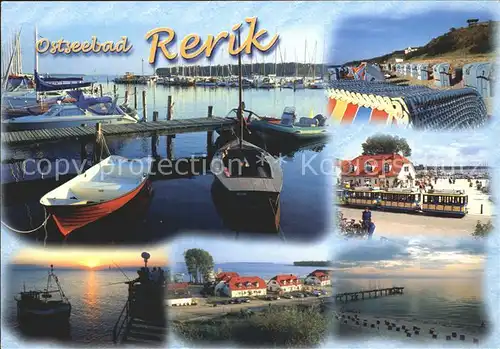 Rerik Ostseebad Hafen Strand Fischerboot  Kat. Ostseebad Rerik
