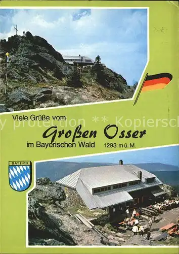 Cham Oberpfalz Grosser Osser Kat. Cham