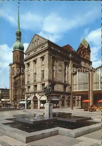 Dortmund Blaeserbrunnen Reinoldikirche Kat. Dortmund