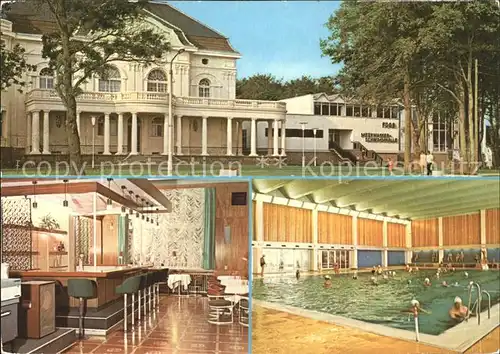 Kuehlungsborn Ostseebad Meerwasserschwimmhalle FDGB Kat. Kuehlungsborn