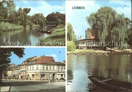 Luebben Spreewald Spree Breite Strasse Strandcafe Kat. Luebben