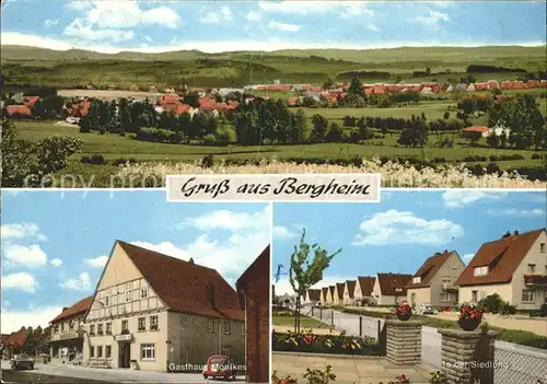 Bergheim Rhein Erft Ortsansicht Gasthaus Moenikes Siedlung Kat. Bergheim
