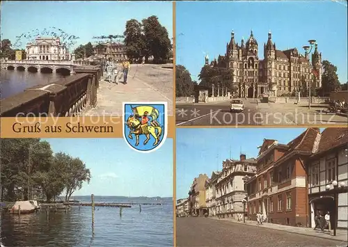Schwerin Mecklenburg Schlossbruecke Schloss Seglerheim  Kat. Schwerin