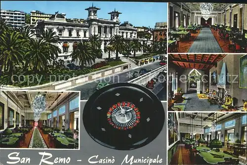 San Remo Casino Municipale St?dtisches Kasino Kat. San Remo