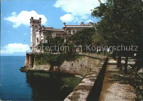Trieste Schloss Miramare Kat. Trieste