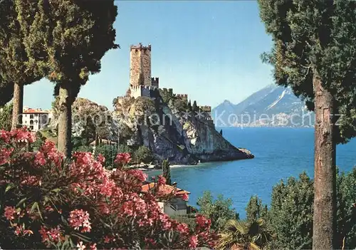 Malcesine Lago di Garda See Schloss Kat. Malcesine