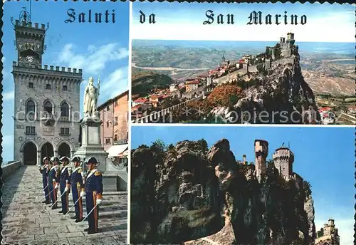 San Marino Repubblica Panorama Palazzo Governo