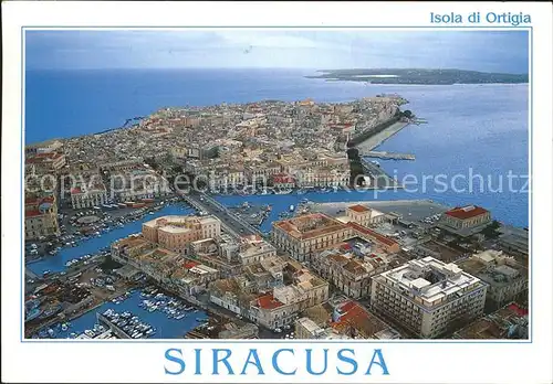 Siracusa Insel Ortigia Umbertino Br?cke Kat. Siracusa