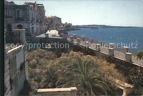 Siracusa Schloss Maniace Springbrunnen Aretusa Kat. Siracusa