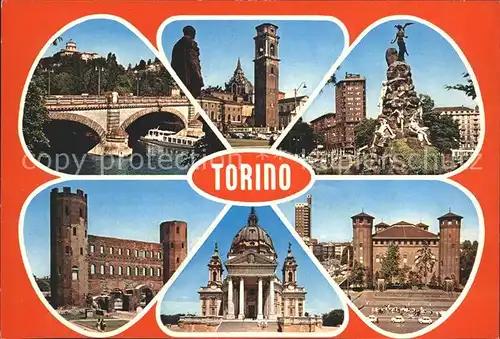 Torino Teilansichten  Kat. Torino