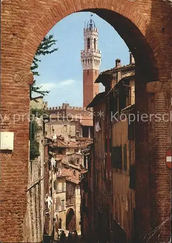 Siena St. Joseph arch Via C. Dupre  Kat. Siena