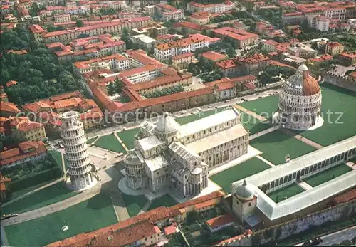 Pisa Piazza dei Miracoli Fliegeraufnahme Kat. Pisa