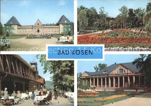 Bad Koesen Medizinische Badeanstalt Gradierwerk Kurmittelhaus  Kat. Bad Koesen
