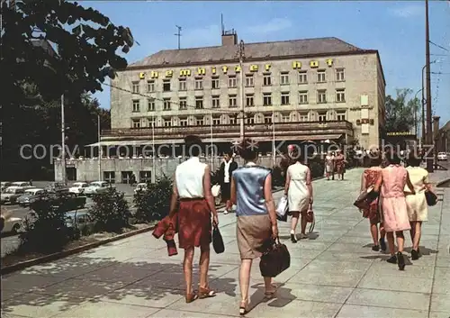 Karl Marx Stadt Interhotel Chemnitzer Hof Kat. Chemnitz