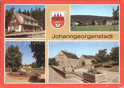 Johanngeorgenstadt Ferienheim Henneberg Oberjugel Karl Marx Ring  Kat. Johanngeorgenstadt