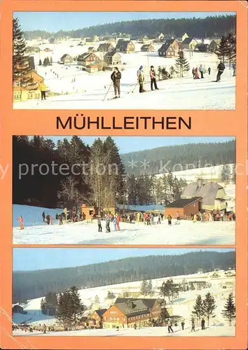 Muehlleithen Klingenthal Ski Berghaus  Kat. Klingenthal Sachsen