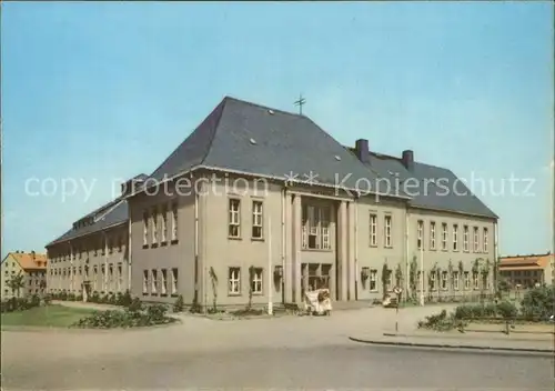 Johanngeorgenstadt Kulturhaus Karl Marx  Kat. Johanngeorgenstadt