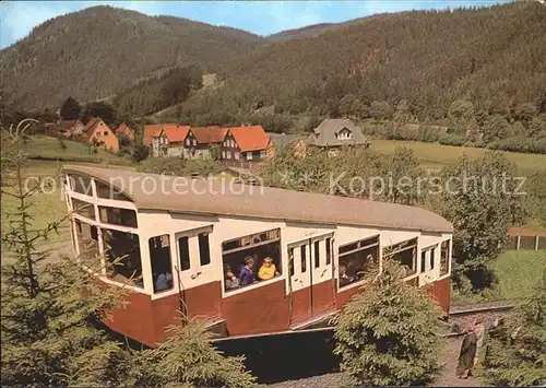 Oberwiesenthal Erzgebirge Bergbahn Obstfelderschmiede  Kat. Oberwiesenthal