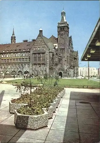 Karl Marx Stadt Rathaus  Kat. Chemnitz