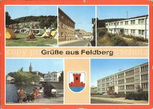 Feldberg Mecklenburg  Kat. Feldberger Seenlandschaft
