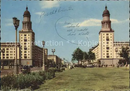 Berlin Frankfurter Tor Kat. Berlin