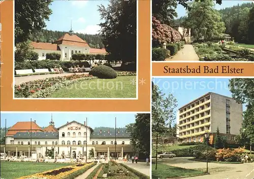 Bad Elster Badehaus Badeplatz Herzklinik Kat. Bad Elster