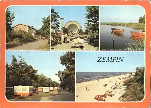 Zempin Camping Strand Konzertmuschel Kat. Zempin