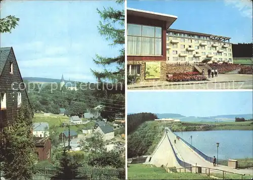 Caemmerswalde Neuhausen Rauschenbachtalsperre Kat. Neuhausen Erzgebirge