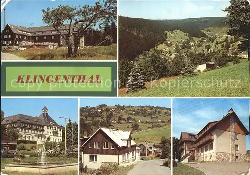 Klingenthal Vogtland Aschberg Ferienheim Bauhuette Jugendherberge Kat. Klingenthal Sachsen