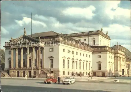 Berlin Deutsche Staatsoper Unter den Linden Kat. Berlin