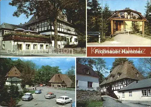 Frohnau Annaberg Frohnauer Hammer Restaurant Kat. Annaberg