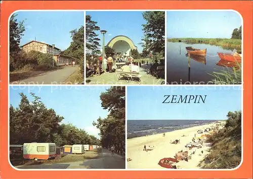 Zempin Kurplatz Strand Camping Achterwasser Kat. Zempin