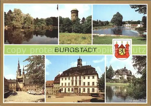 Burgstaedt Sachsen Taurastein Saigerturm Frauenklinik / Burgstaedt /Mittelsachsen LKR